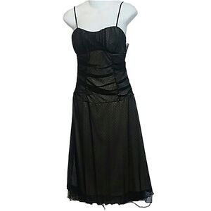 Trixxi Clothing Company] Polka Dot Black Dress Size Medium